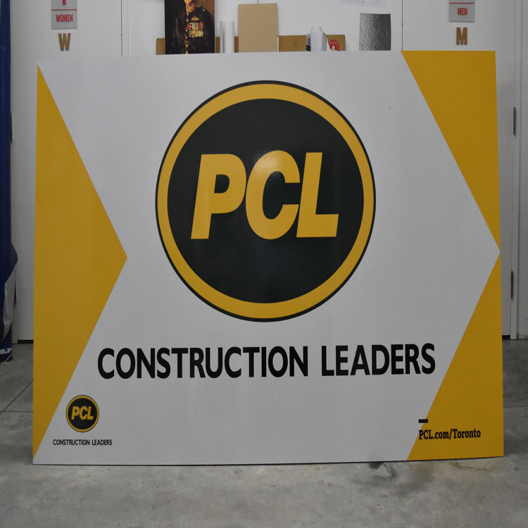 Coroplast Sign 4