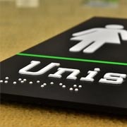 braille / tactile signs