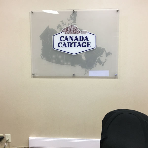 acrylic lobby sign by signarama dixie