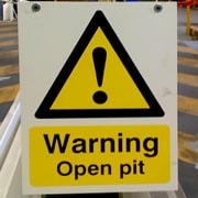 warning high voltage signs